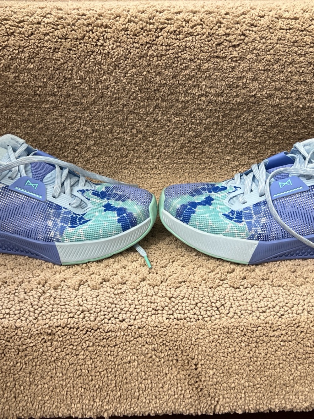 Nike Metcon 9 AMP Training Shoes Blue Purple Women’s Size 8 - Picture 2 of 6